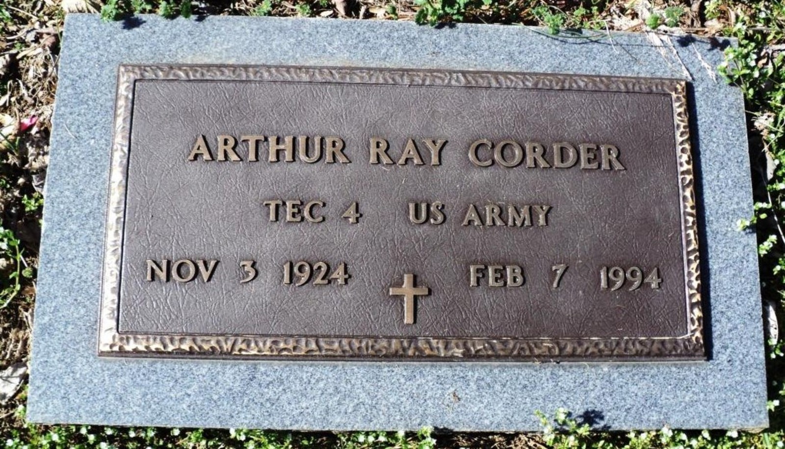 ESDA Corder, Arthur Ray (19241994) and Patsy Carolyn (Quinn) (19242018)